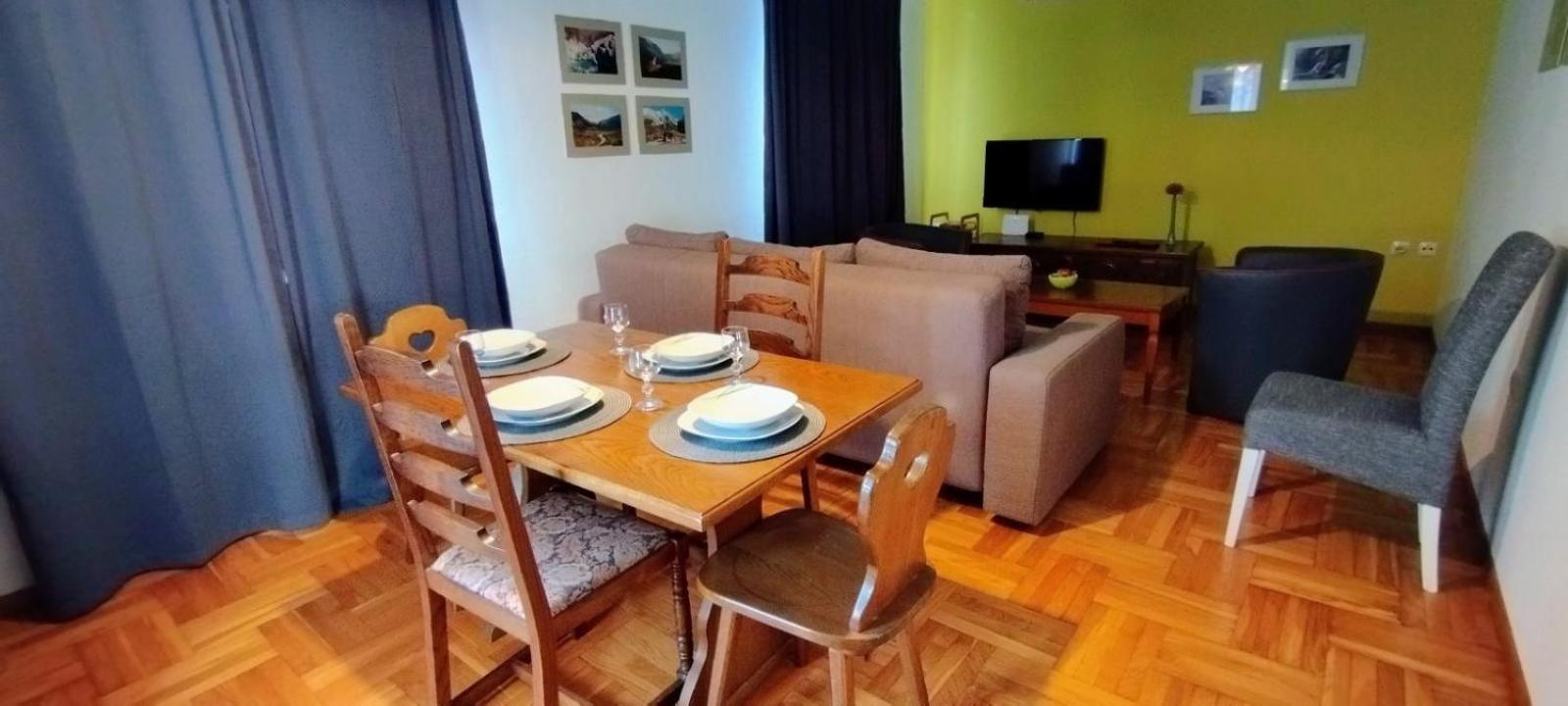 Apartmán Hisa Lescer Kobarid Exteriér fotografie